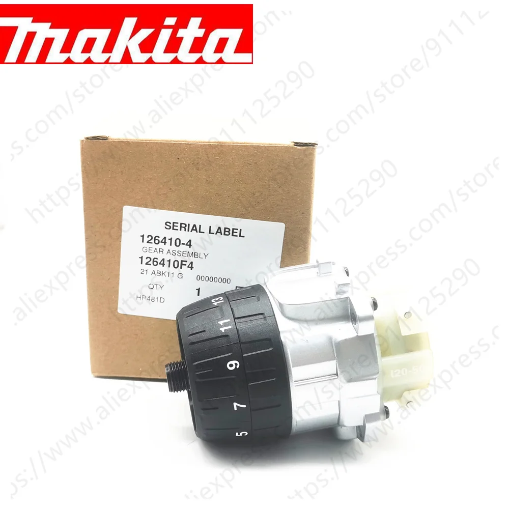 ชุดเกียร์เกียร์สำหรับ Makita DHP481 DHP481Z XPH07 HP481D 126410-4