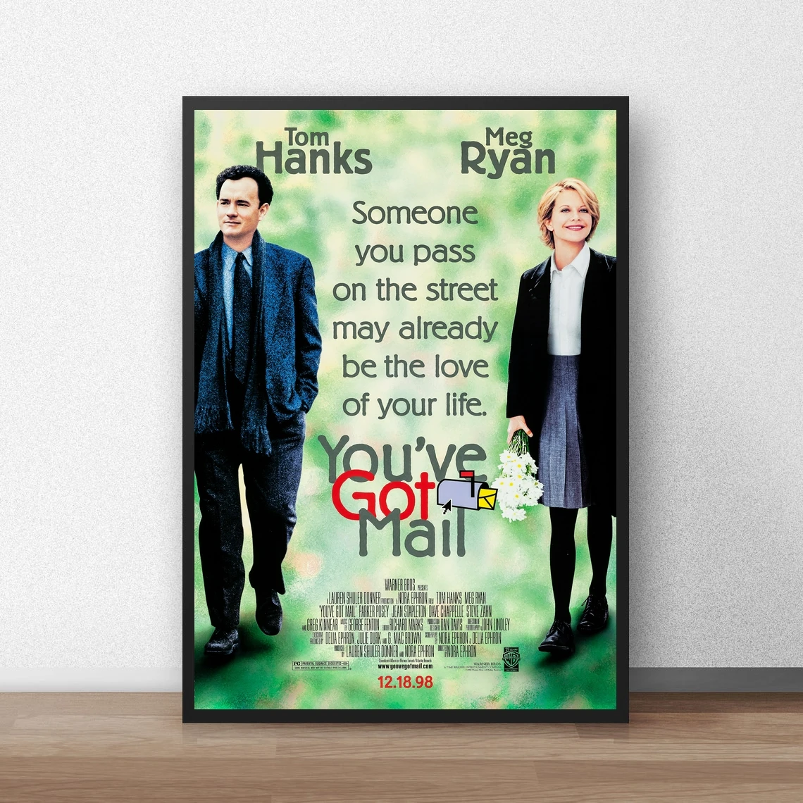 You've Got Mail Movie Poster Canvas Art Print Home Decoration Wall Painting ( No Frame )