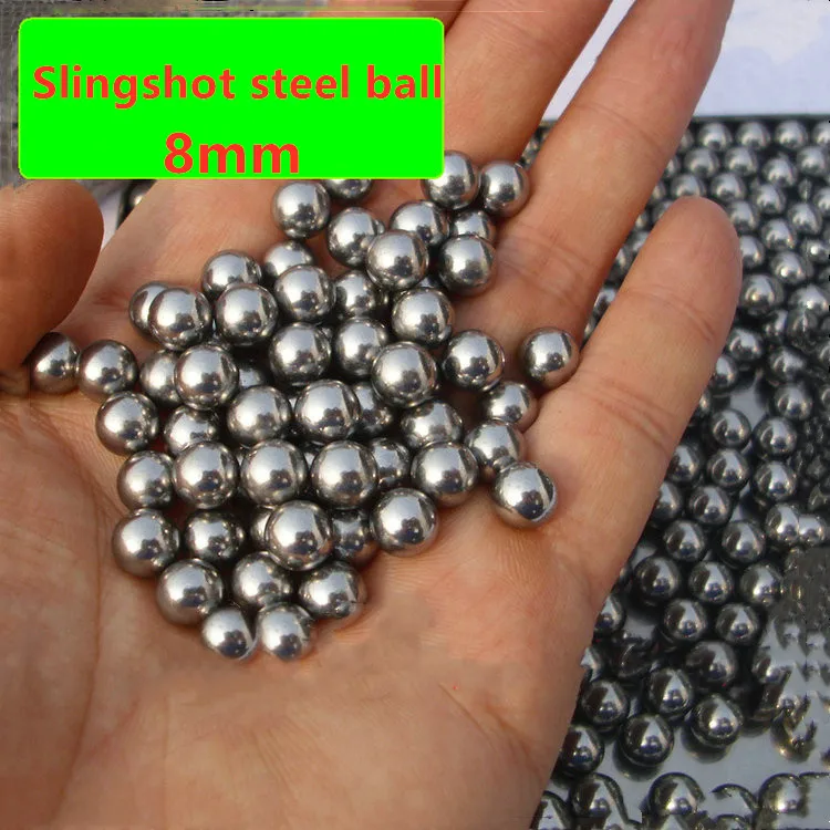 1kg Schleuder-Stahlkugeln 6mm 7mm 8mm 8,5mm 9mm 9,5mm 10mm 11mm 12mm Jagd-Katapult-Schießmunition Stahlperlen – Detail 3