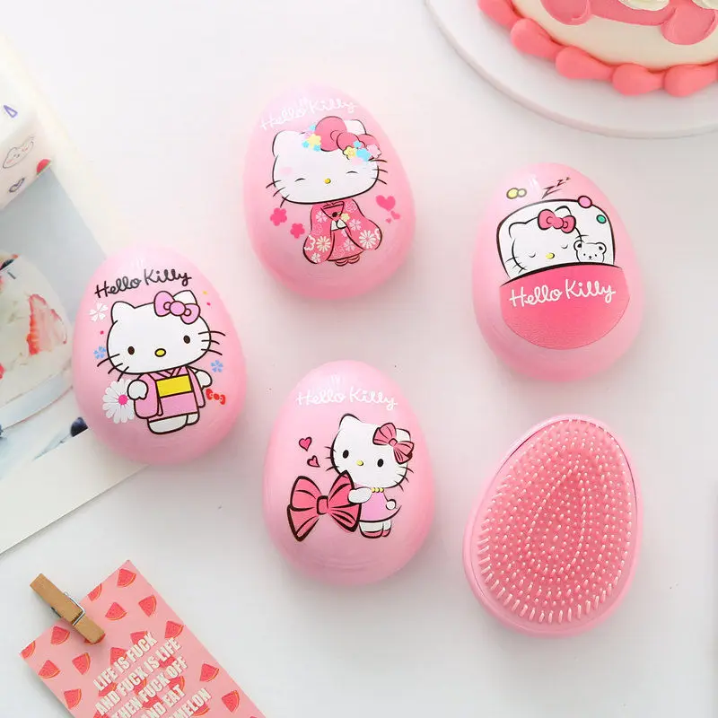 

TAKARA TOMY Hello Kitty Cartoon Cute Shampoo Artifact Lady Shampoo Massage Comb Anti-dandruff Anti-itching Head Scratch