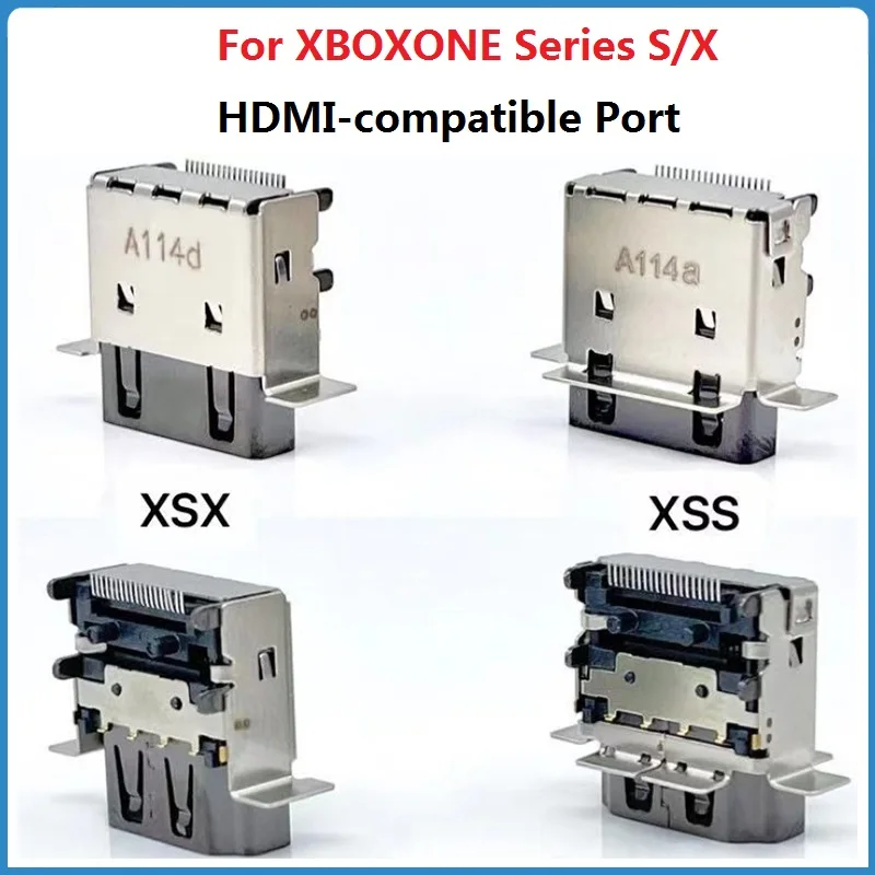 

Original For XBOXONE Series S/X HDMI Compatible Port HD Socket Interface For XBOXONE Series Replacement HDMI Port Connector