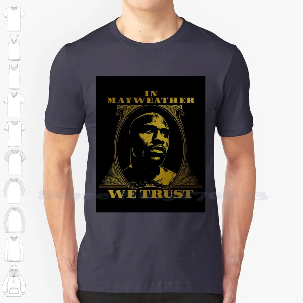 Mayweather 100% Cotton T-Shirt Mayweather Logan Boxer Fight Black Lives Matter Floyd