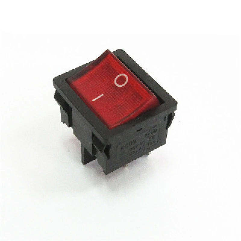 5 posição 21x24mm 21*24mm 6a/12a 250vac on-off interruptor de alimentação marinho impermeável 4pin 6pin 2 do interruptor de alimentação dos pces kcd5