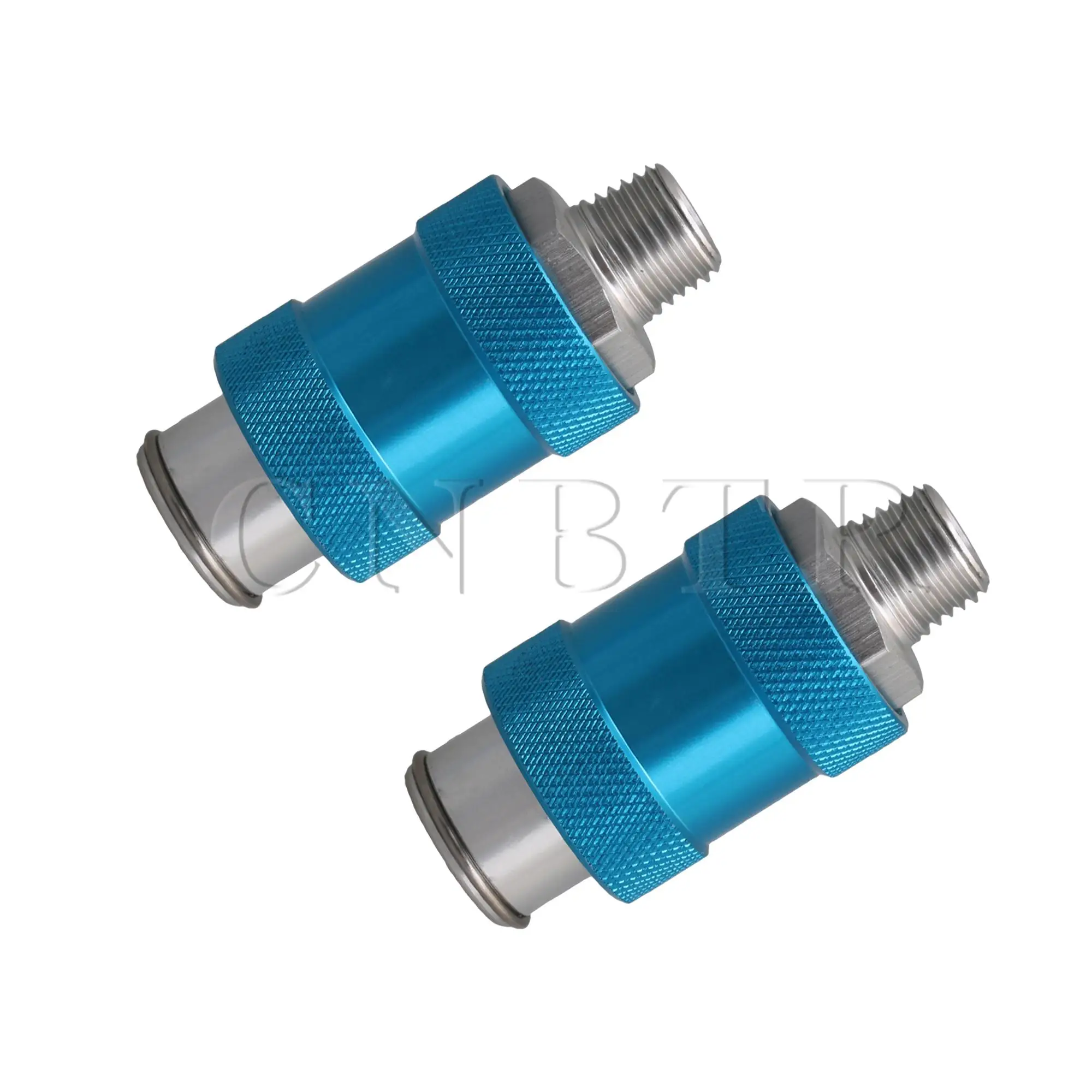 

CNBTR 2PCS Replacment for HSV-08 1/4"Thread Male to Female Pneumatic Flow Control Slide Valve