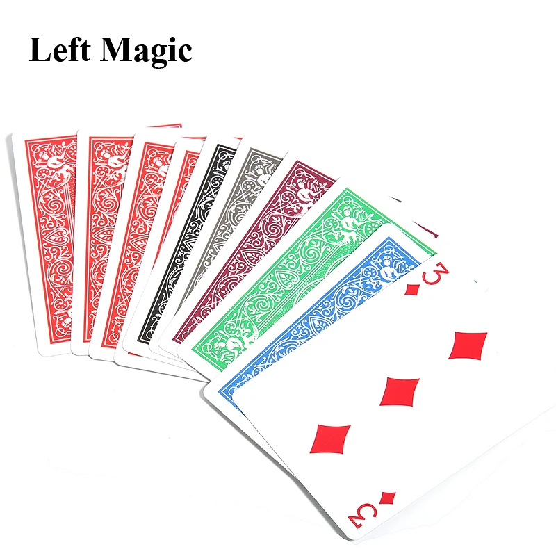 Andy Changes Color Card Magic Tricks Magic Card Sets Magic Props Mentalism Illusion Close Up Magia Toy Easy To Do