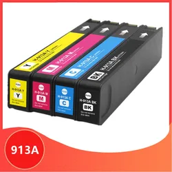 Remanufactured 913 For HP 913A Ink Cartridge For HP913 Pro 352dw 377dw 452dn 477dn 552dw 577dw P55250dw P57750dw