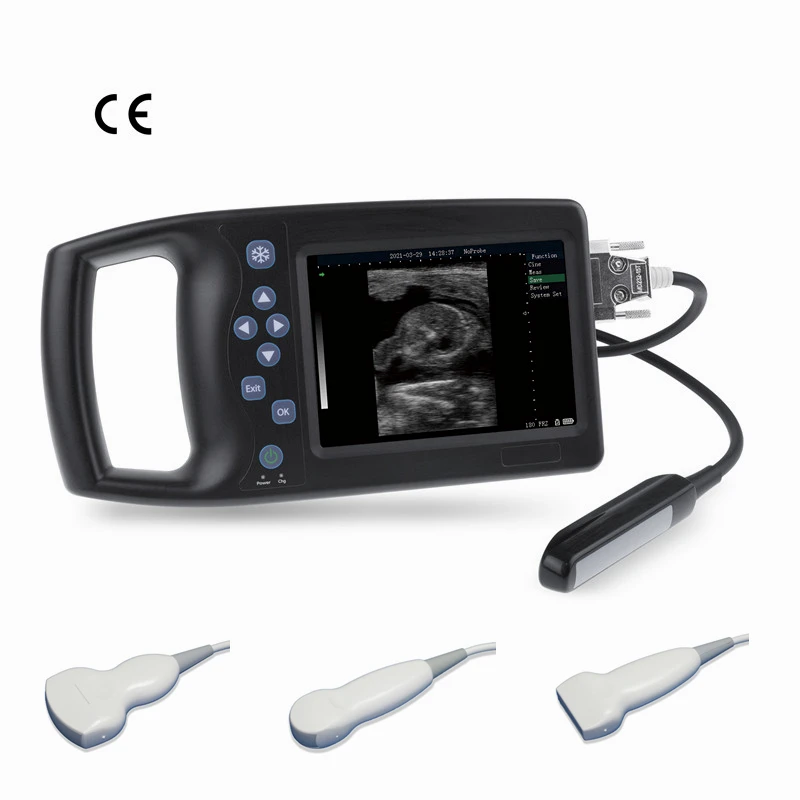 5.6 Inch LED Screen Palm Handheld Animal Ultrasound Scanner Machine