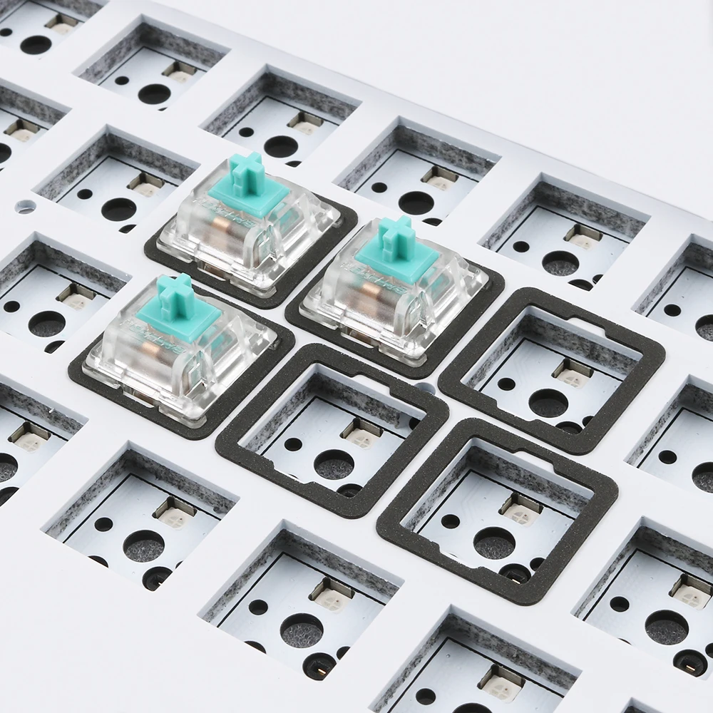 

Switch Toppad Single For Mechanical Keyboard PORON EVA PE Material Shaft Pad Hot Plug Hotswap Switch Buffer Noise reduction GK61