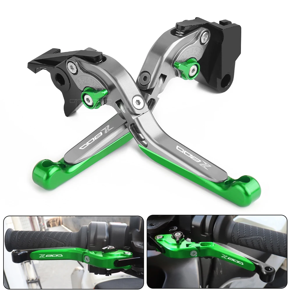 

For Kawasaki Z800/E Version 2013 2014 2015-2019 Motorcycles Folding Extendable Adjustable CNC Aluminum Brakes Clutch Levers