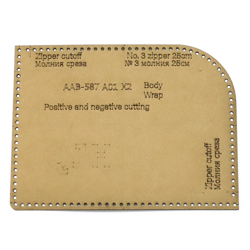 1Set FAI DA TE di Carta Kraft Modello Nuovo di Modo Retro Della Borsa Della Moneta Del Raccoglitore Del Cuoio Del Mestiere Modello FAI DA TE Stencil