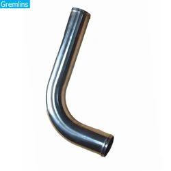 Universal L Type Aluminum Tube 63/70mm L type 2/2.5inch Cold Air Intake Pipe for Racing Car Turbo High Flow 0/45/90/180 Degrees