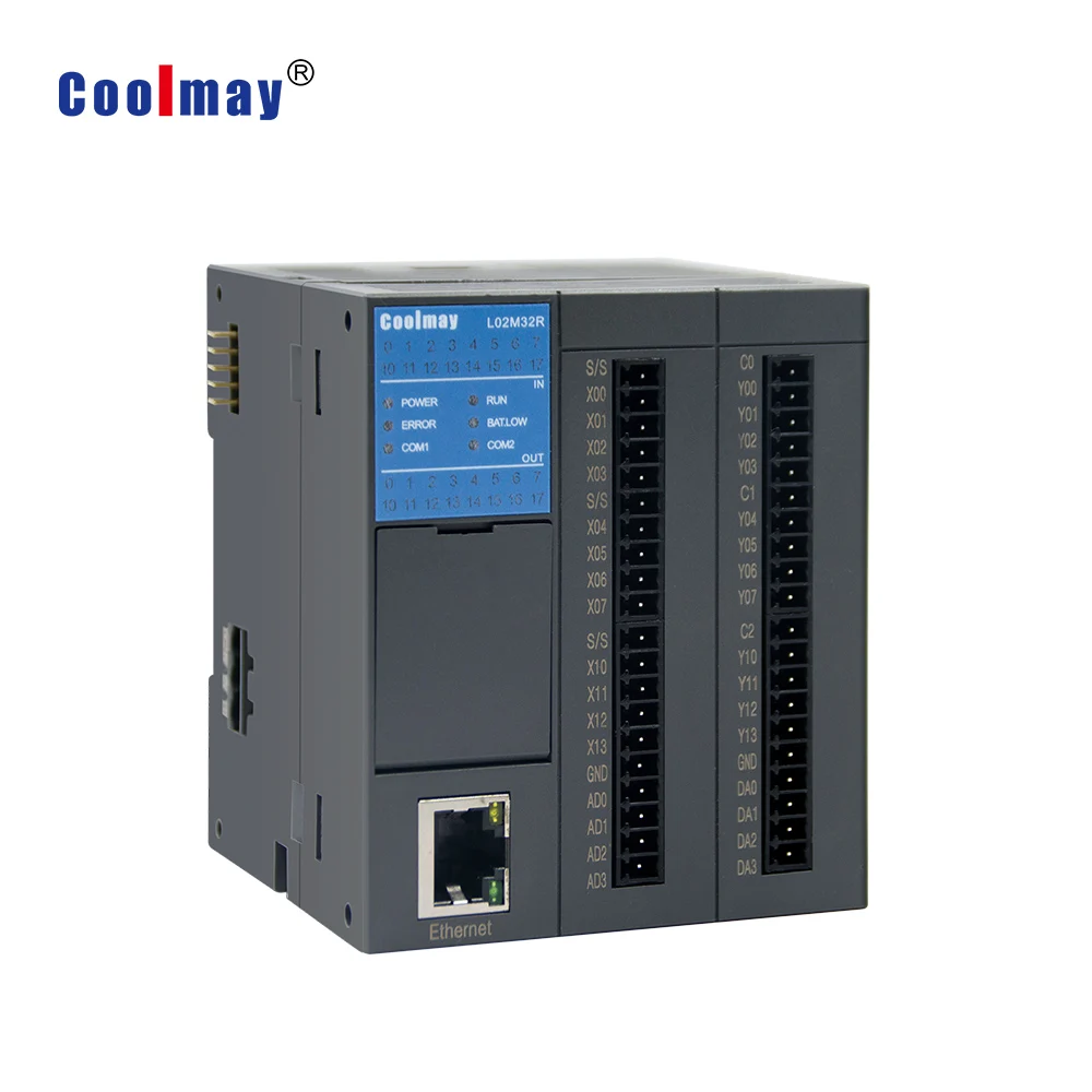 Coolmay L02M24T programmable controller PLC monitor High-performance PLC controller for industrial automation systems