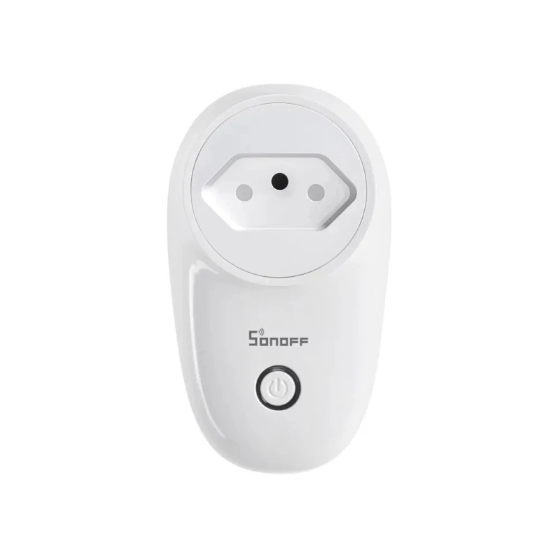 Sonoff S26R2 WiFi Smart Plug Wireless Smart Socket Switch Timing Smart Voice Remote Control via eWeLink Google Alexa