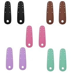 1pair Roller Skating Leather Toe Guards Protectors Skating Shoes Cover Ice Skates Durable Toe Caps For Roller Skate Accessories