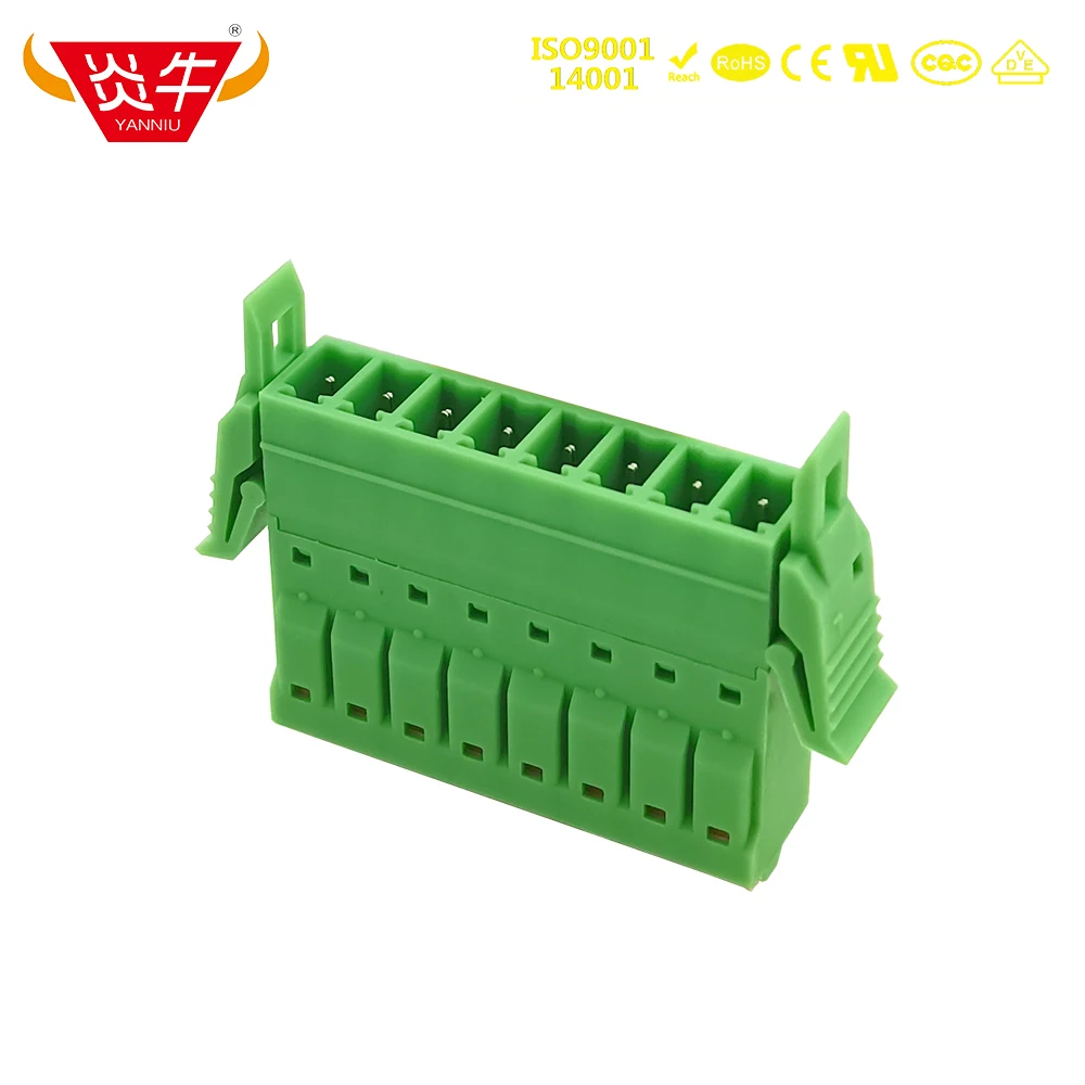 

10Pcs 3.81mm KF2EDGKNRG 3.81 2P ~12P PCB PLUG-IN TERMINAL BlOCKSIFMC 1,5/ 4-ST-3,5-RF 1844235 PHOENIX CONTACT DEGSON YANNIU