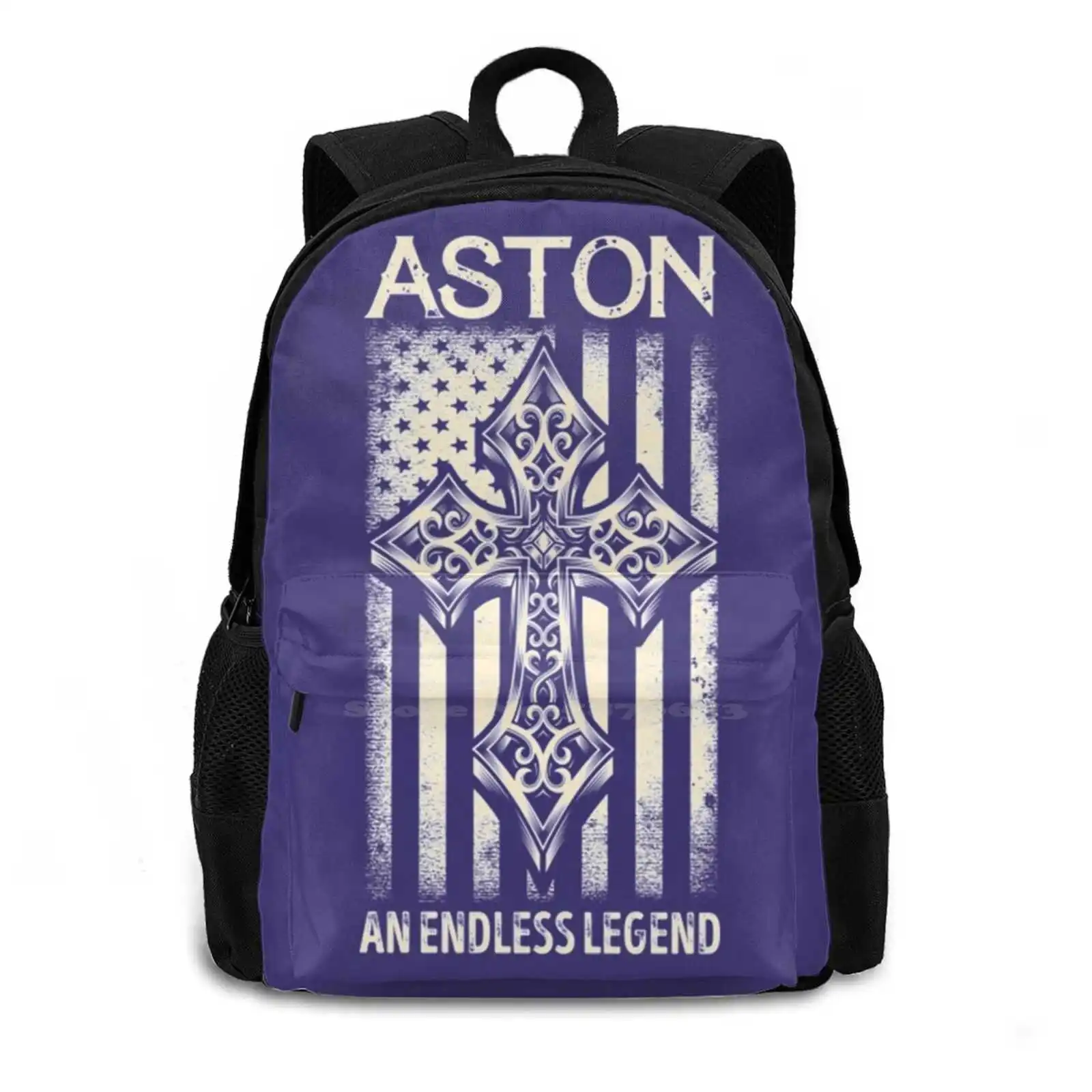 Aston Aston Teen College Student Backpack Laptop Travel Bags Db7 Vanquish Zagato Aston