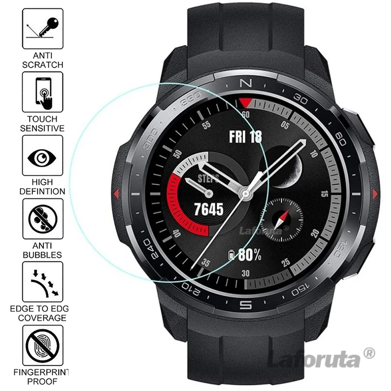 Tempered Glass for Huawei Honor Watch GS Pro Screen Protector Film 9H Smart Watch Correa Protective Clear Full film For Honor