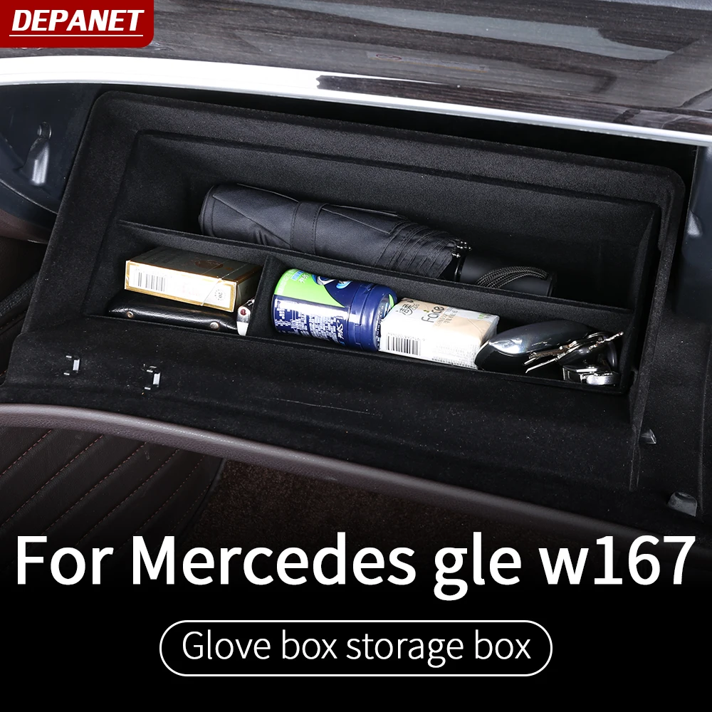 メルセデス用グローブボックス,2020〜2025 gle w167 c167,カバー用品,gls x167 gle 350/amg 450 500e 53,インテリアアクセサリー