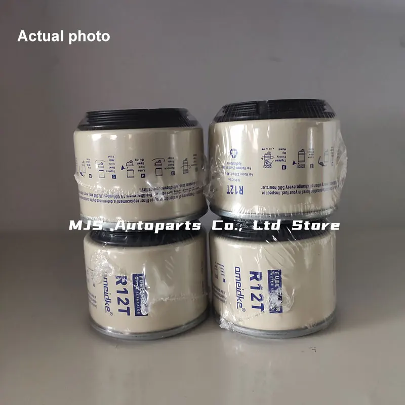 (2 قطعة/4 قطعة/6 قطعة) R12 R12S R12T فاصل للمياه عن الوقود فلتر ل Racor 140R 120At S3240 Npt Zg1/4-19 SFC-8801-10 فلتر عنصر