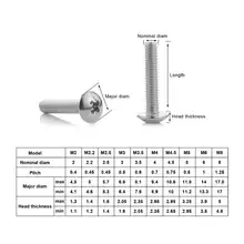 Cross Head Screws M2 M8 #2