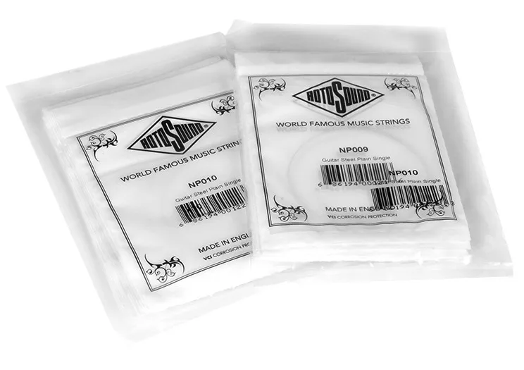 Rotosound NP009 NP010 Cordas elétricas e acústicas simples