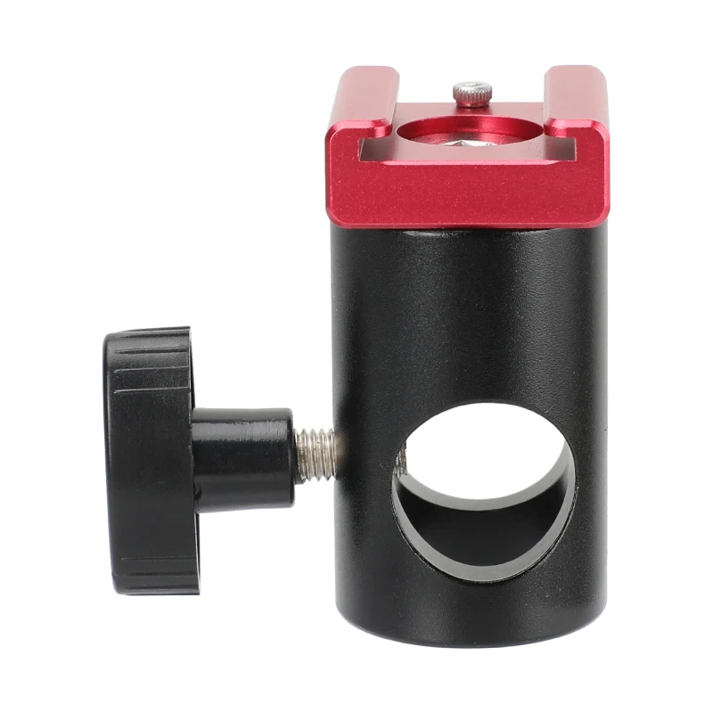 CAMVATE ضوء حامل الرأس 16 مللي متر قضيب المشبك مع محول تركيب الحذاء البارد الساخن لدعم الشاشة/الهاتف الذكي