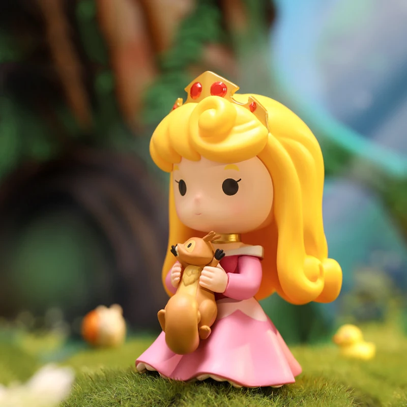 Pop Mart Fairy Tale Princesa e Seus Amigos Série Anime Action Figurine, Figurinhas Kawaii, Bonecas Decoração de Casa, Modelo Presente