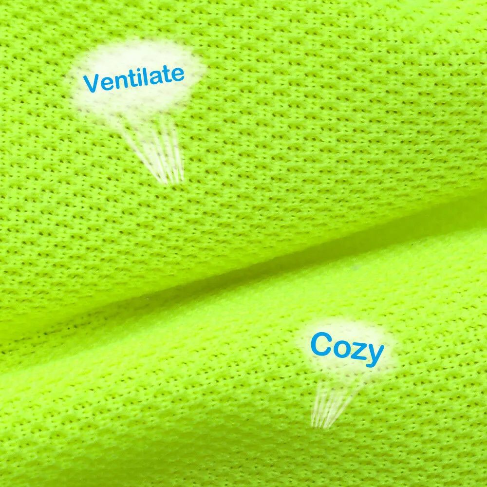 Pet Supplies Dog paw Fluorescent Pet Reflective Vest Dog Jacket Pet Hi Vis Coat Pet Safety Vest