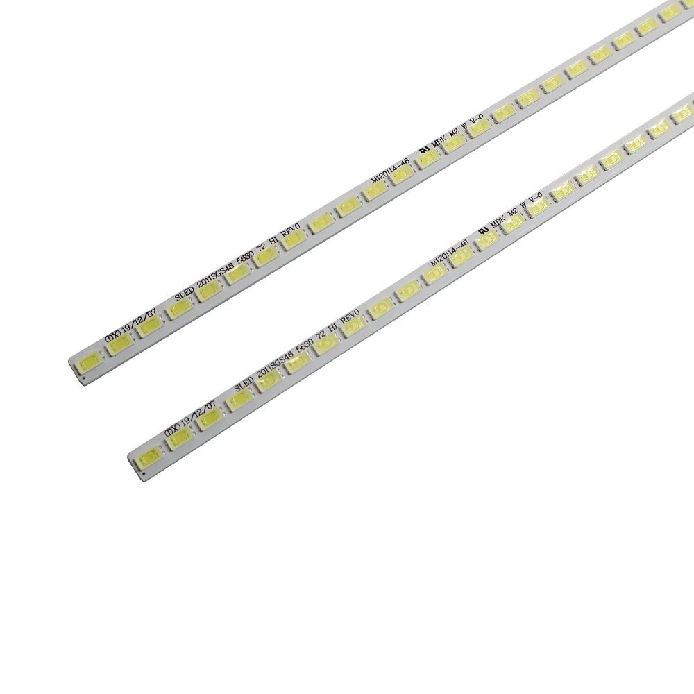 20pcs/Lot 100% new LED strip 72leds SLED 2011SGS46 5630 72 H1 REV0 LJ64-03035A for Samsung LTA460HJ15 LTA460HJ14 LTA460HQ12