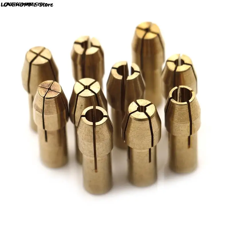 Multi Types Electric Motor Mini Drill Bit Chucks Hex Drill Chuck Adapter Micro Collet Shank Brass For Power Tool Accessories