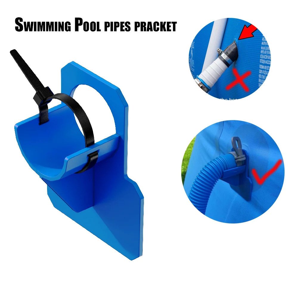 Swimming Pool Pipe Holder Mount  Water Hose Supports Bracket Protect The Pool Wall 30-38mm Prevent The Hose From Falling Off