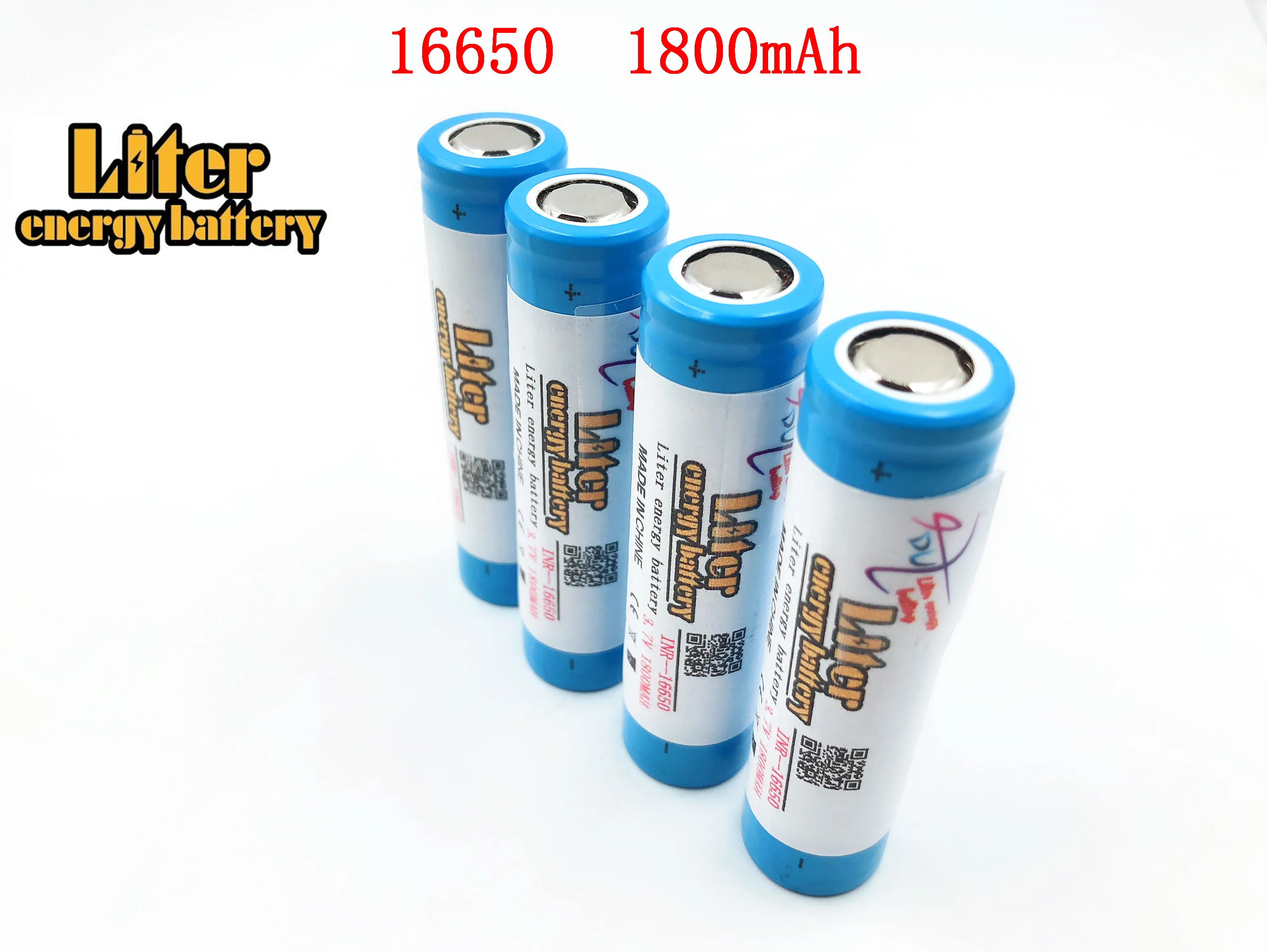 Liter energy battery Free shipping !!!2PCS/LOT original Keeppower 3.7V 16650 1800mAh Rechargeable Li-ion battery