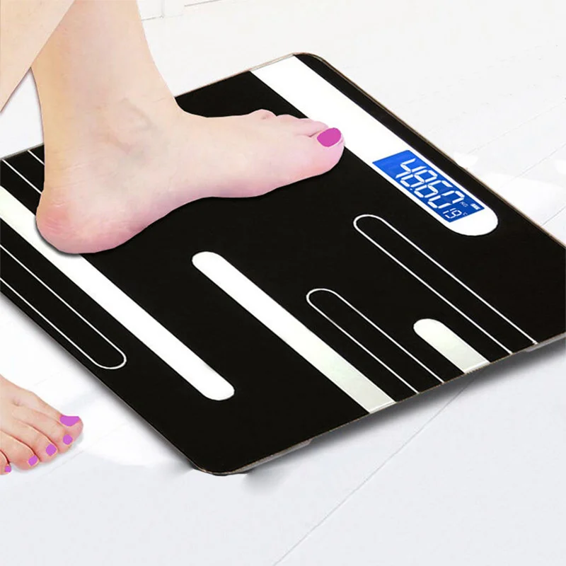 Smart Electronic Digital Body Weight Scales, LCD Display, Bathroom Scale, Body Weighting