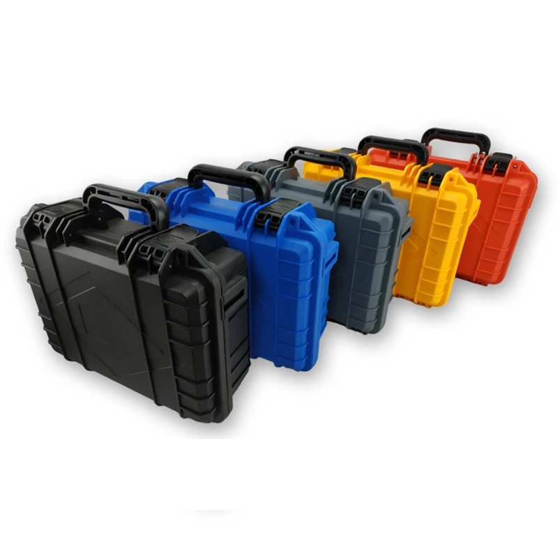 ABS Plastic Protective Safety Toolbox Portable Tool Case Equipment Instrument Tool Box Impact Resistant Suitcase with Sponge