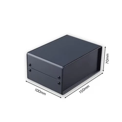 Metal Enclosure Project DIY Instrument Case Electrical Housing Monitor Chassis PCB Switch Iron ABS Plate Steel Box BDA40004-W140