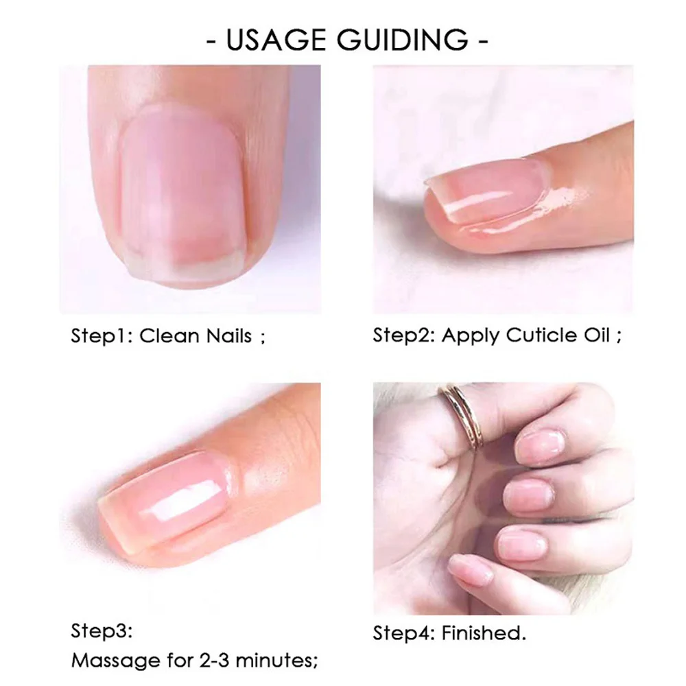 1 Chai Sơn Móng Tay Dinh Dưỡng Dầu Đầu Bút Vị Trái Cây Hoa Khô Ngăn Ngừa Agnail Dưỡng Móng Cuticle Oil Edge Sửa Chữa Chăm Sóc dụng Cụ SQ-4