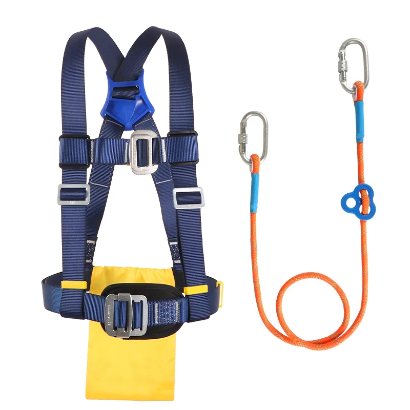 High Quality 1.8m Safety Belt Electrician Seat Outdoor Fall Protection Rope For High Altitude Work Adjustable