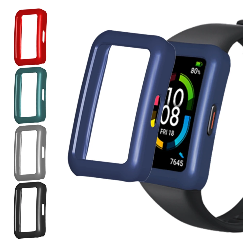 Protector Case For Honor Band 6 Smart Watch Protective Cover PC Edge Frame Bumper Shell For Huawei Honor Band 6 Case Accessories