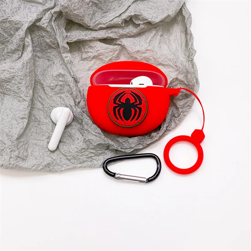 الكرتون ديزني مارفل حقيبة سماعة الاذن غطاء ل ممن لهم انكو الهواء سيليكون سماعة لاسلكية تعمل بالبلوتوث سماعة واقية مع هوك