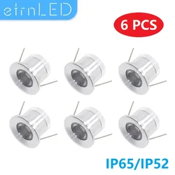 etrnLED 6pcs Focos Led Spotlight Mini Lamp 12V 1W Waterproof IP65 Recessed Ceiling Spot Light Exterior Sauna Bathroom Veranda