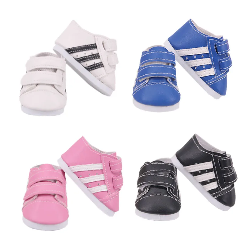 Football Soccer Uniform Sneakers Sock Doll Clothes Shoes For 18 Inch American Doll 43 CM Born Baby,Toys For Girls,Our Generation