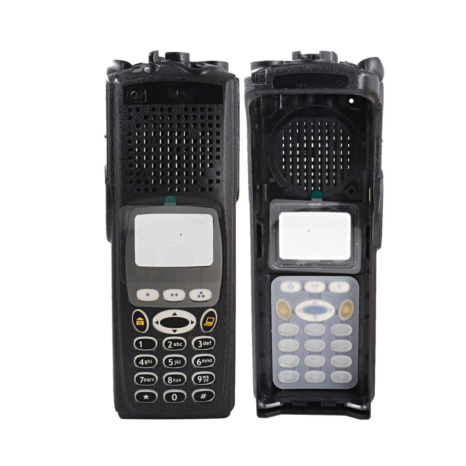 Walkie Talkie Full-Keypad Keyboard Repair Case Housing for XTS5000 Model 3 Two-way Radios No Copper Sheet