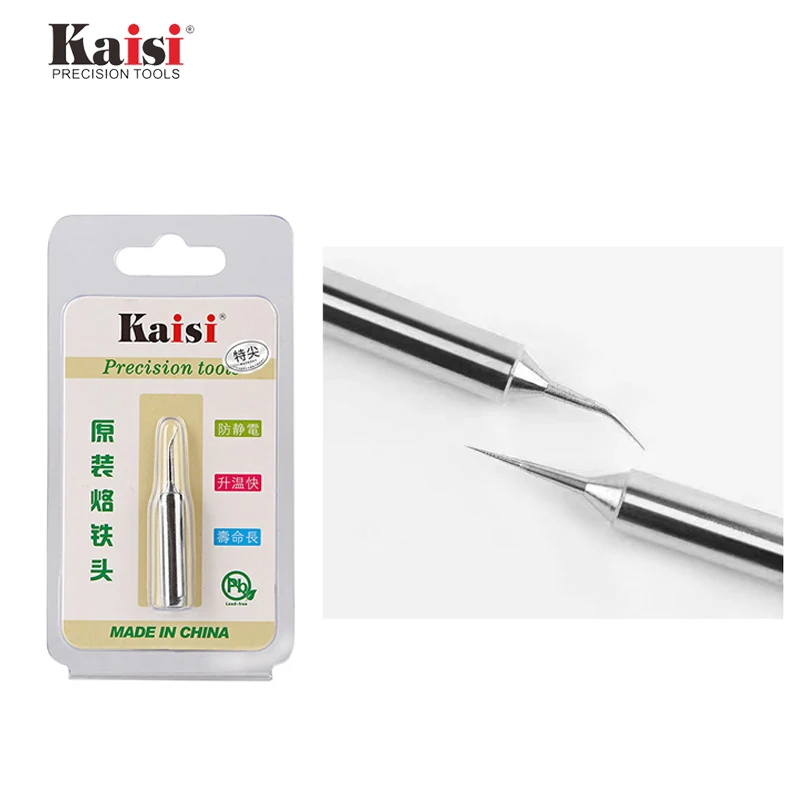 Kaisi 1Pcs Original 900M-T-I/เป็นออกซิเจนฟรีทองแดงหัวแร้งเคล็ดลับ Ultra-Fine Soldering Iron หัวเชื่อมเครื่องมือ