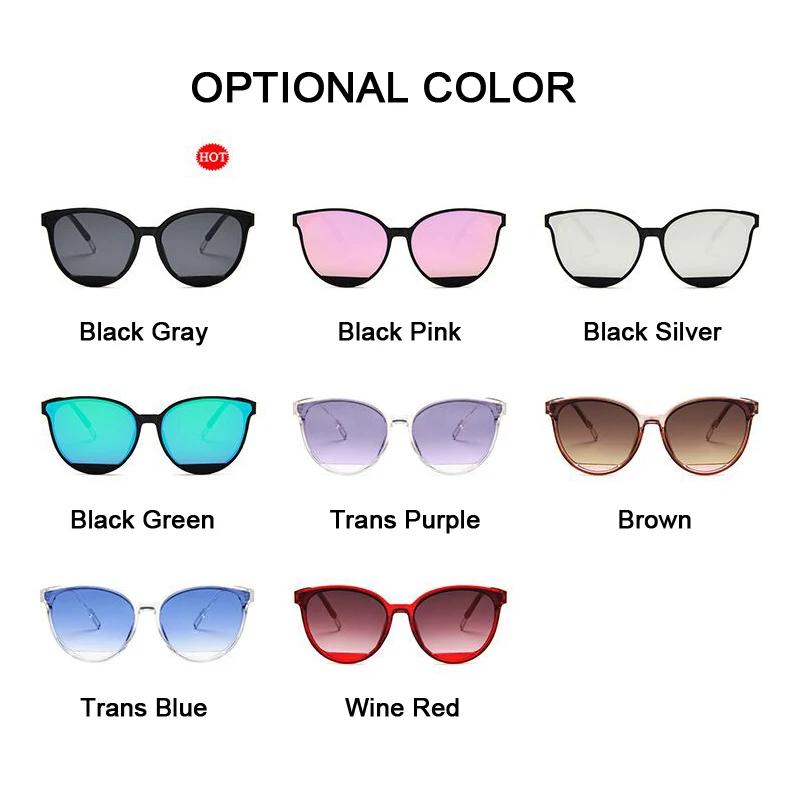 New Arrival 2020 Fashion Sunglasses Woman Vintage Metal Mirror Classic Vintage Sun Glasses Female Oculos De Sol Feminino UV400