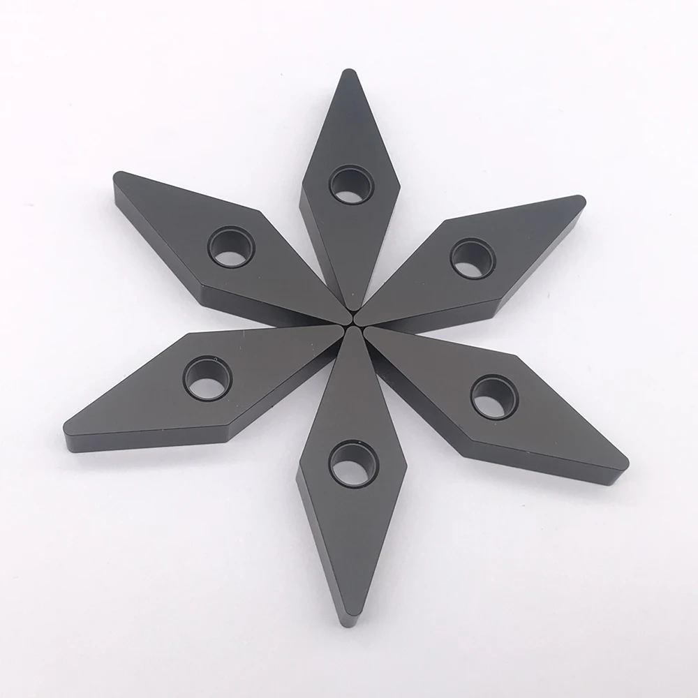 10PCS VNMG160408 KC3115 กลึงเครื่องกลึงโลหะเครื่องกลึงโลหะเครื่องมือ CNC โลหะคาร์ไบด์แทรก CNC สำหรับเหล็กหล่อ