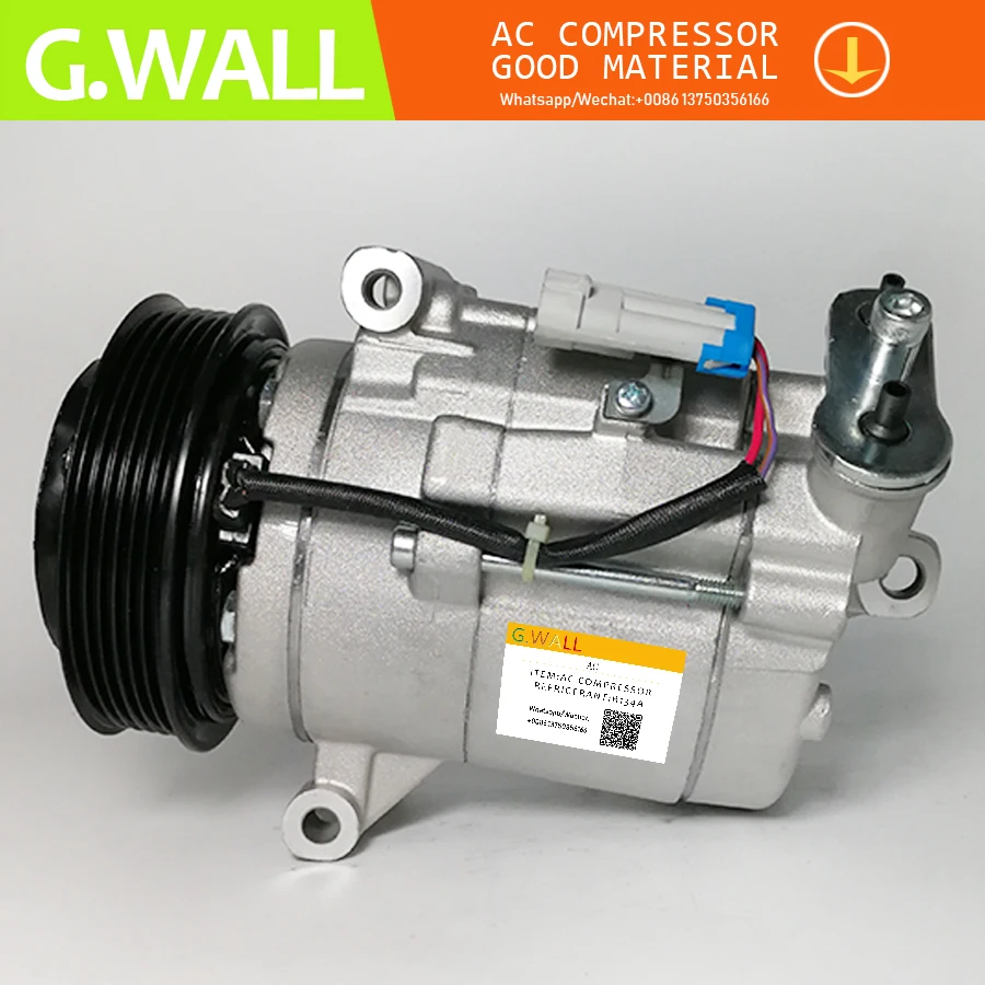 

Auto AC Compressor For Chevrolet cruze csp15 auto ac compressor pump with clutch 6 grooves in stock