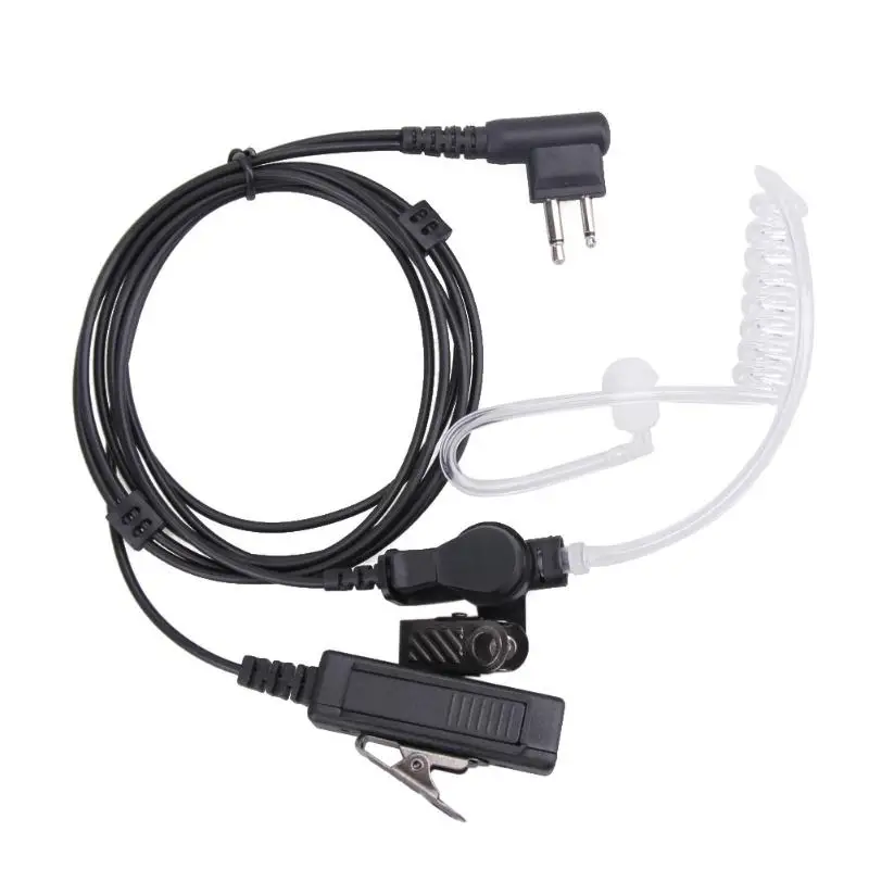 

2Pin Covert Acoustic Tube Earpiece Headset Mic for Motorola P88/P100/CP150/CP200,CT150/CT250 Two Way Radios