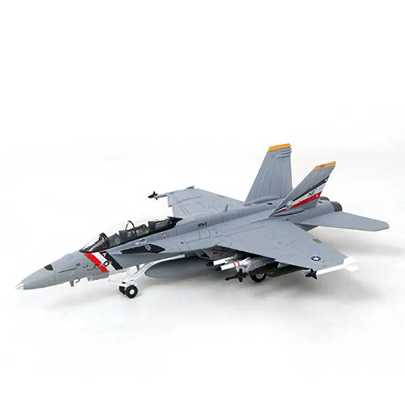 1:100 Scale F18 American Hornet Fighter F/A-18F Aircraft Airplane Model Alloy Diecast Military Plane Model Toys F collectible