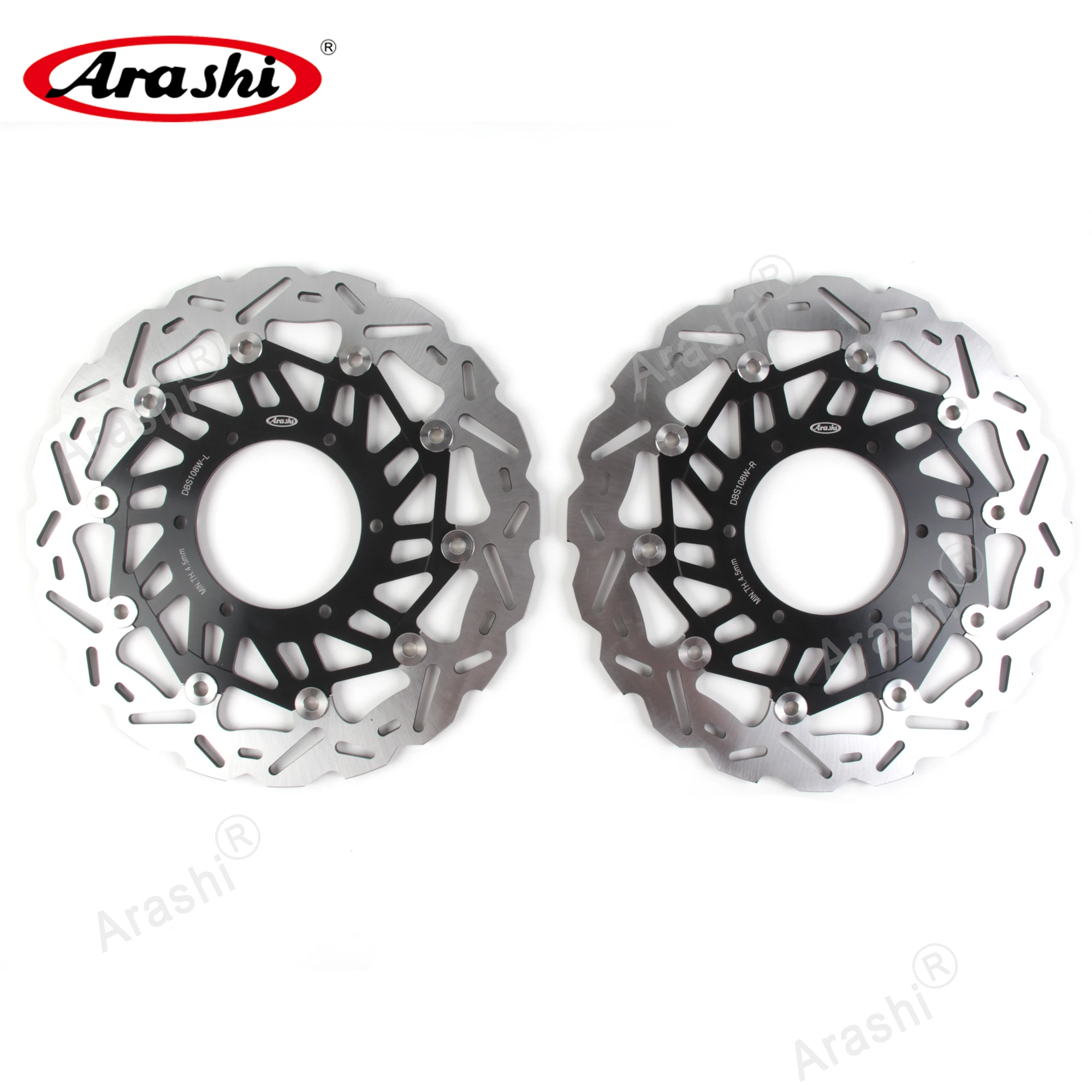 ARASHI GSX-R 1000 R ABS CNC Front Brake Discs Rotors For SUZUKI 1000 2017 2018  2019 2020 2021 GSXR1000R GSXR-R1000 GSXR1000R