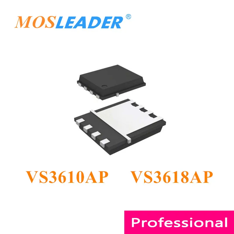 

Mosleader VS3610AP VS3618AP DFN5X6 100PCS 500PCS 1000PCS VS3610 VS3618 N-Channel 30V Chinese High quality Mosfets